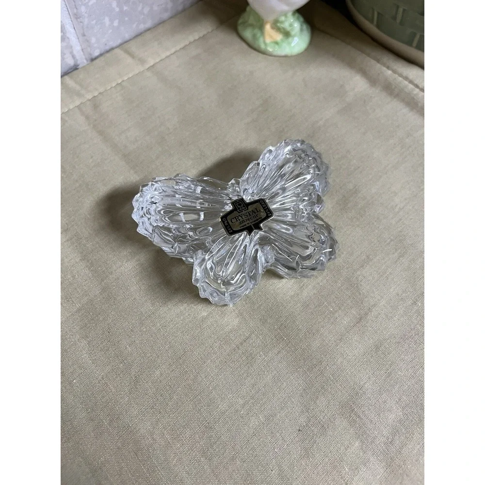Crystal Butterfly Trinket Box Butterfly Ring Box Earring Box